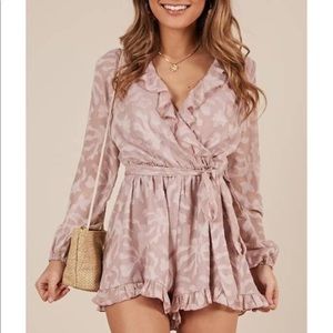 SHOWPO. • Rainbow Chaser Playsuit • size 6 US